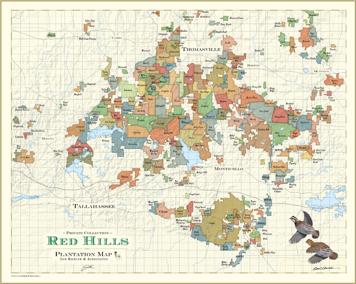 Red Hills Map