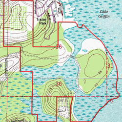 griffin preserve topography