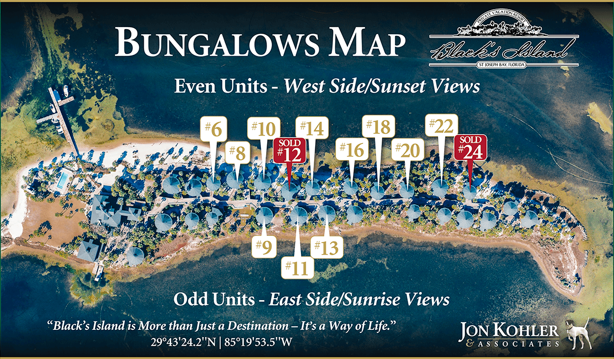 Bungalows Locations
